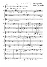 2001 Magnificat (for Trio Mediaeval)