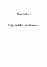 1990 - 2013 Kanons und Singsprüche