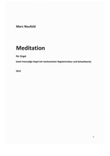 Extended melodies: Orgel solo - Meditation 1 (2015)