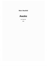 Extended melodies: Awake - for F-Tuba solo (2012)